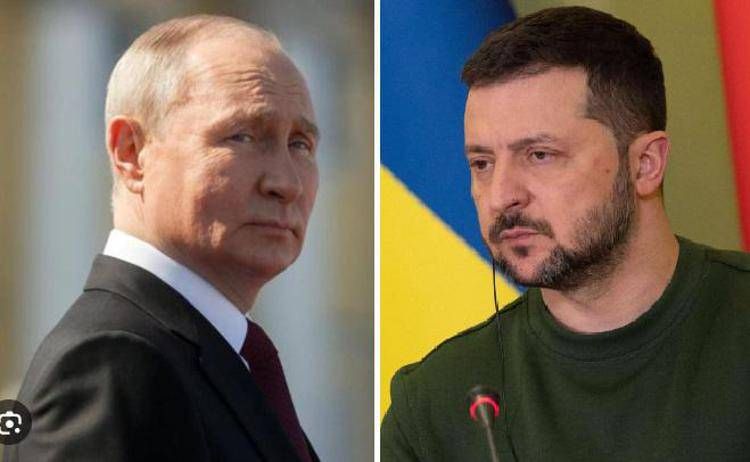 Vladimir Putin e Volodymyr Zelensky