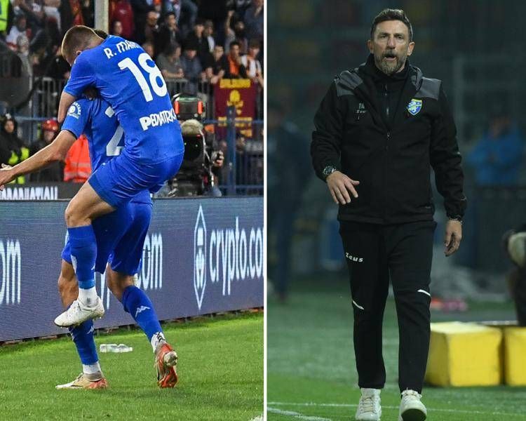 L'Empoli esulta, Di Francesco in B