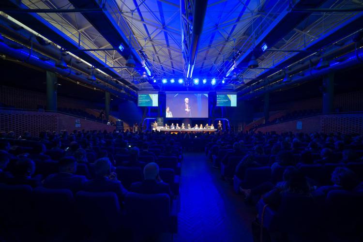 La platea di Industria Felix a Città della Scienza nel 2023