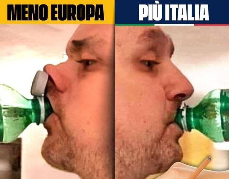 La card elettorale della Lega
