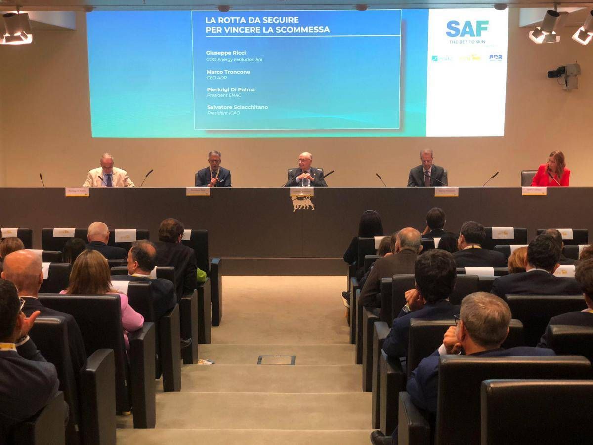 Trasporto aereo, a Roma il convegno “SAF, the bet to win”