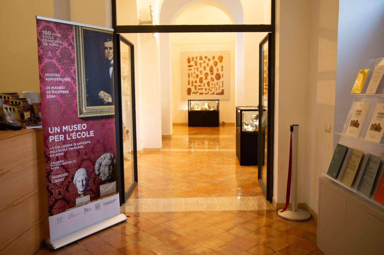 Piazza Navona'daki École française'deki arkeolojik sergiye ücretsiz giriş