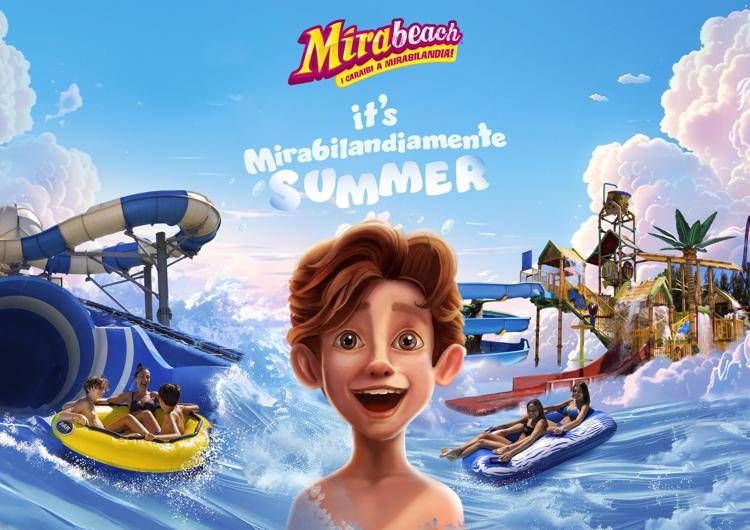 Mirabilandia, sabato 15 giugno inizia la stagione di 'Mirabeach'
