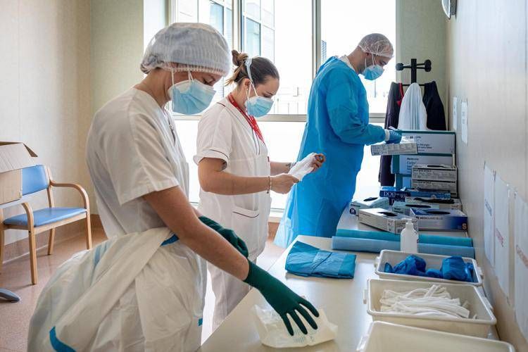 Un ospedale (Fotogramma)