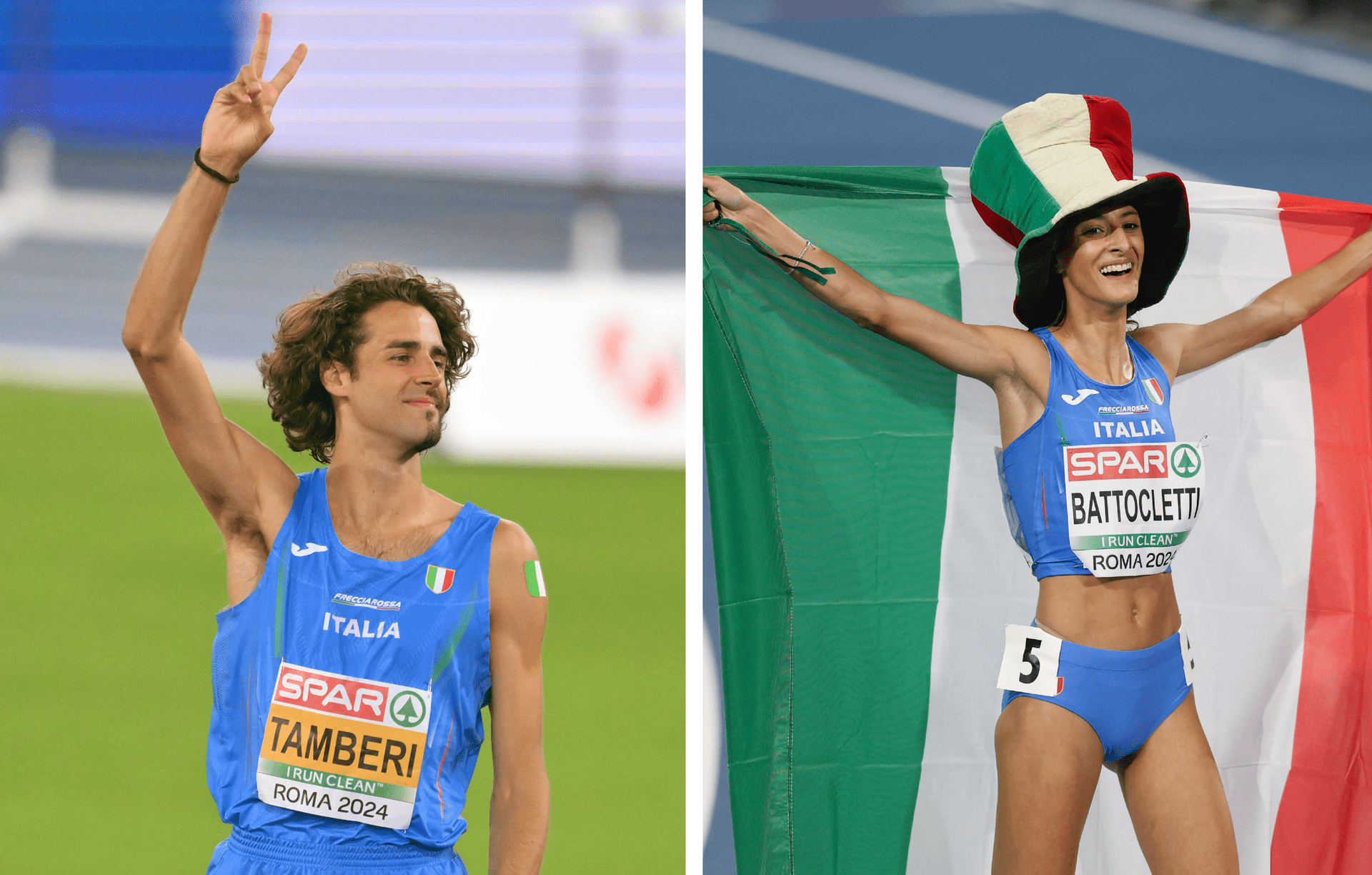 Europei atletica - Tamberi oro salto in alto e Battocletti trionfa nei 10mila