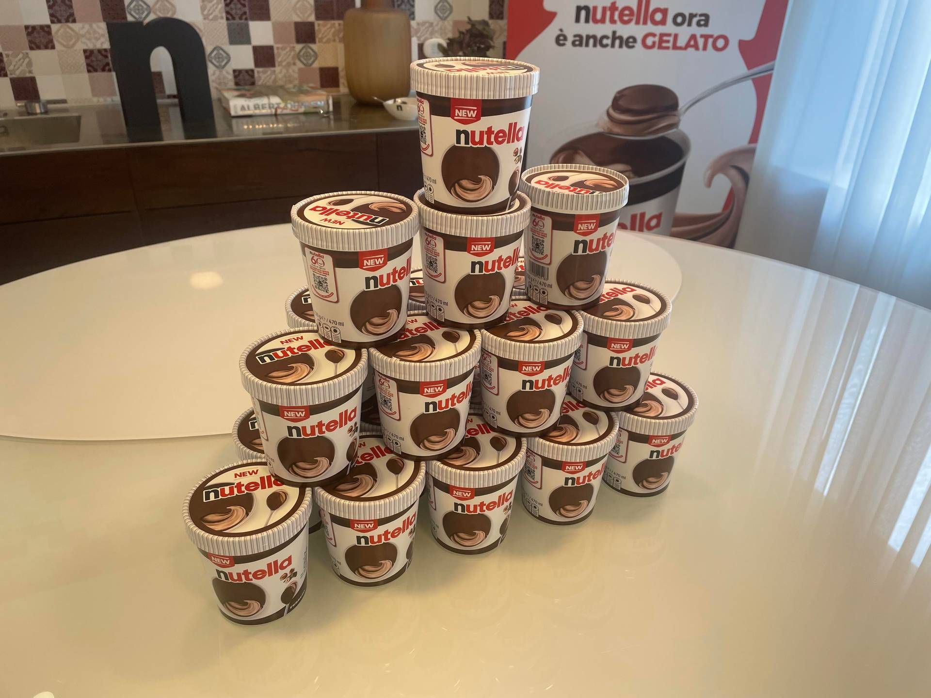 Nutella diventa gelato in vaschetta - segmento da 435 mln