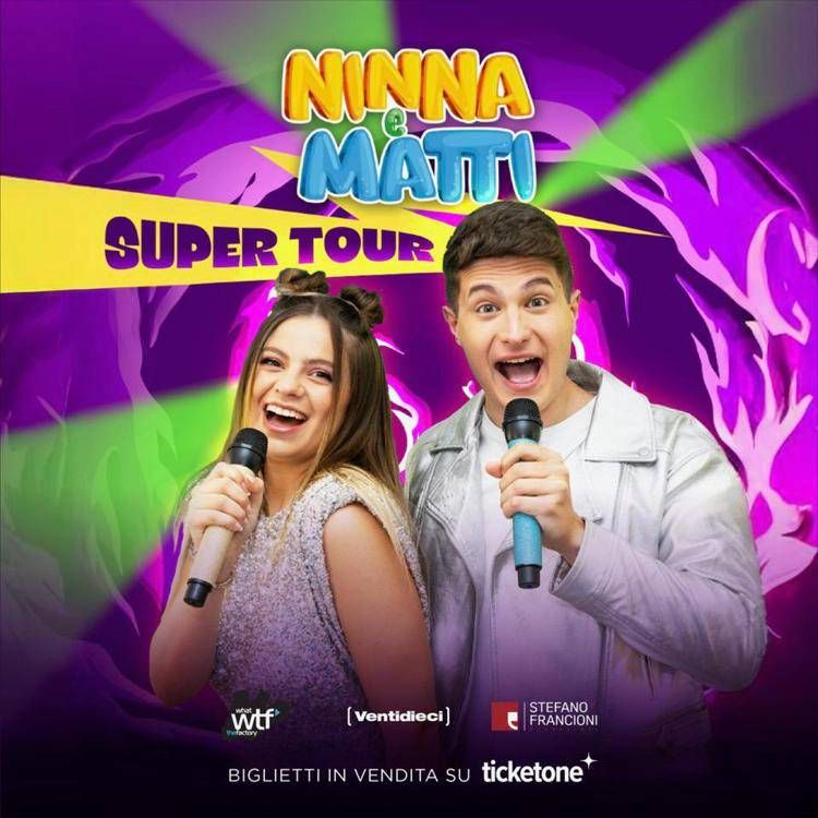 Ninna e Matti in tour, torna la coppia di webstar amata dai bambini