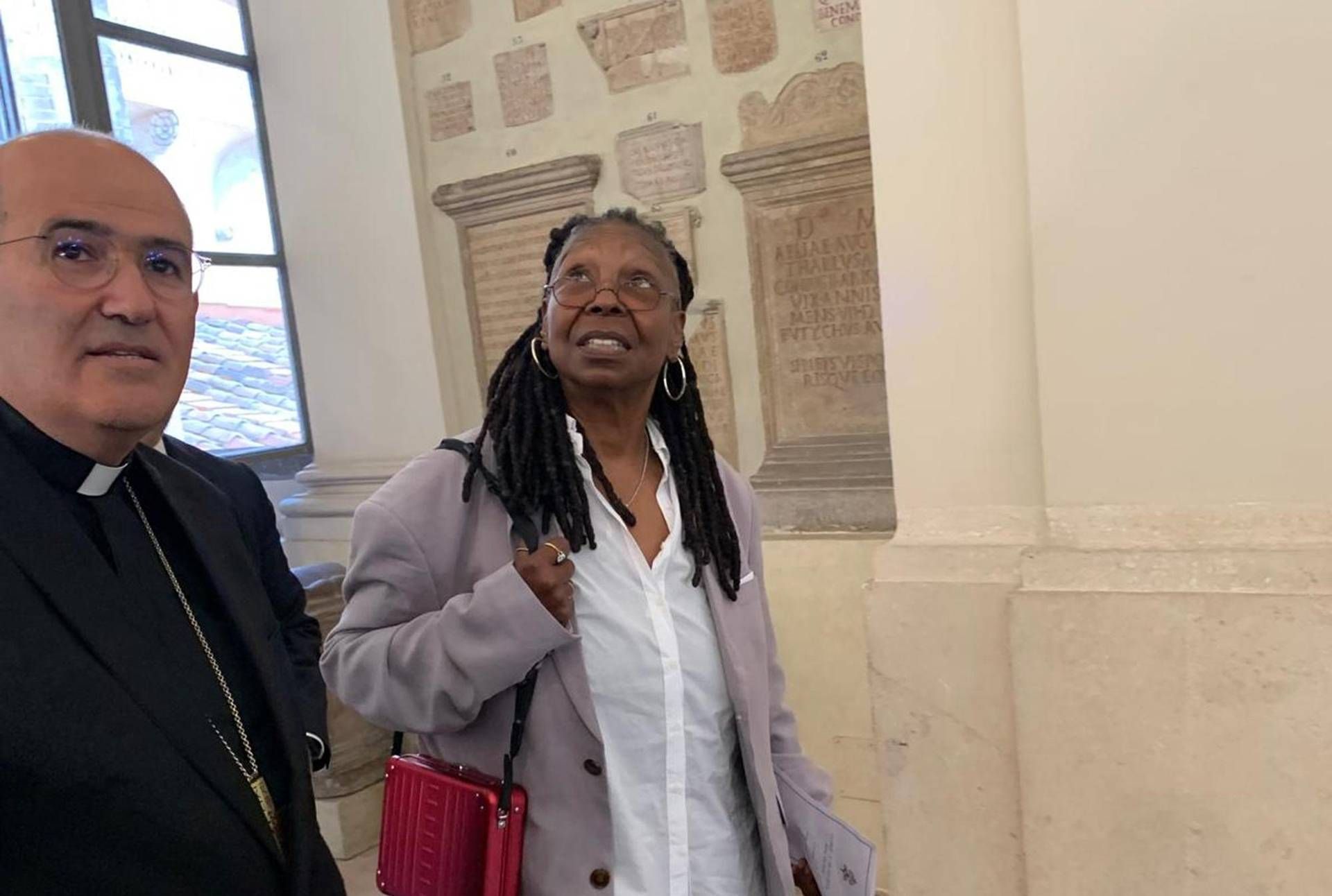Sister Act in Vaticano - anche Whoopi Goldberg incontra il Papa: Meraviglioso