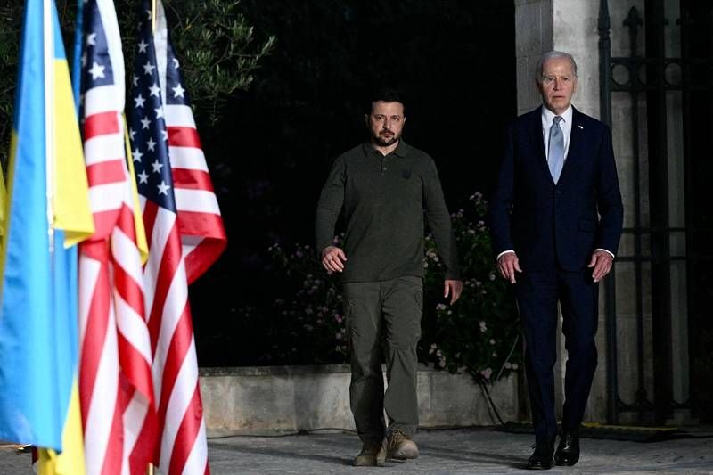 zelensky biden afp