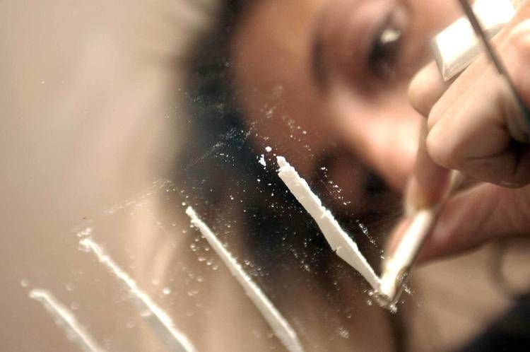 Un consumatore di cocaina