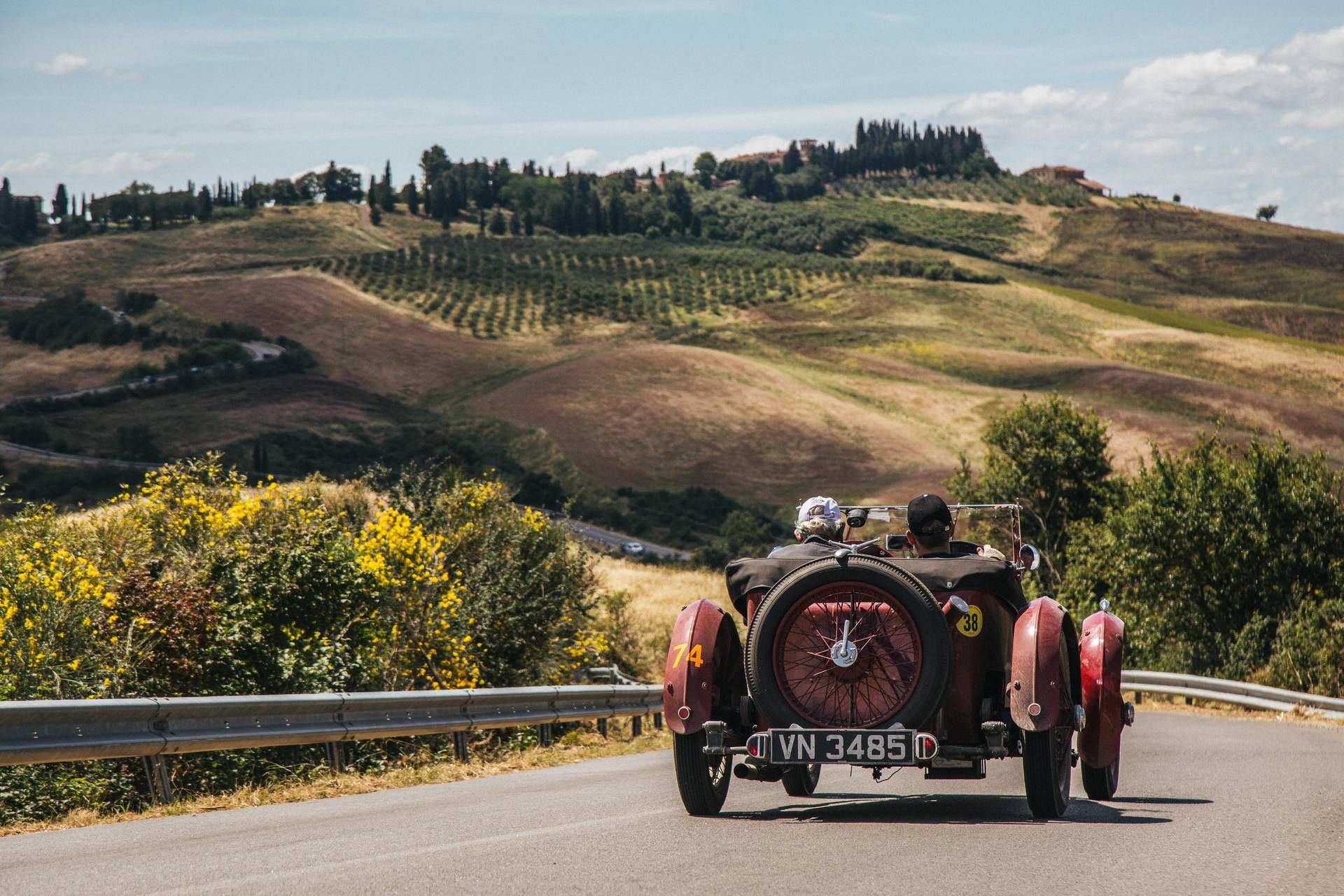 Mille Miglia - quarto pomeriggio di gara da 335 chilometri