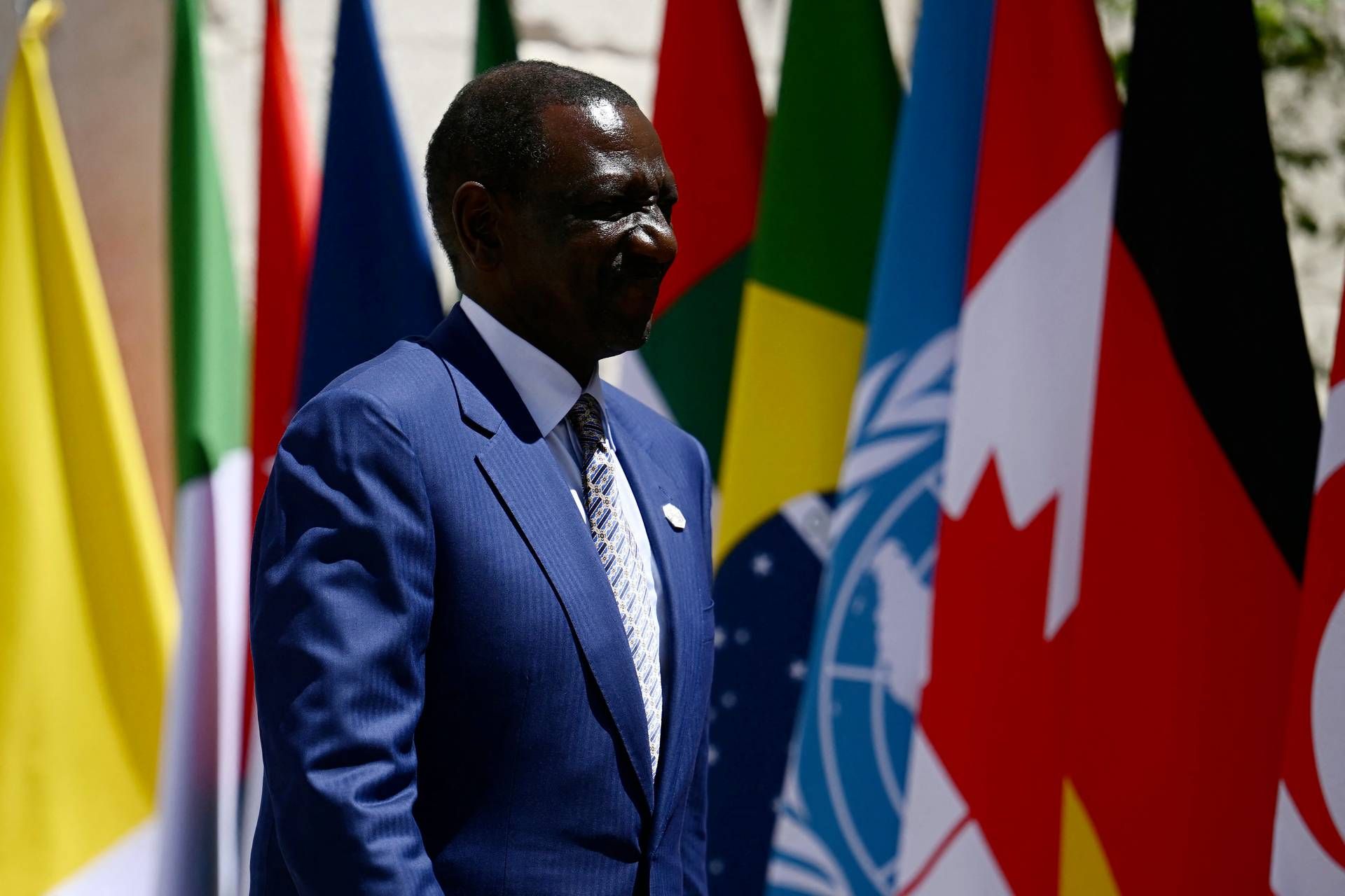 G7、ケニア大統領がカメル・グリビと会談