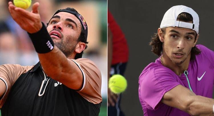 Matteo Berrettini e Lorenzo Musetti (Fotogramma/Ipa)