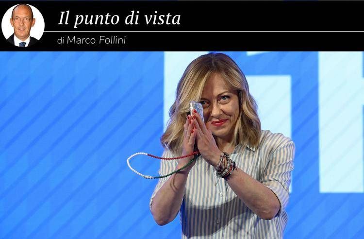 Giorgia Meloni - (Afp)