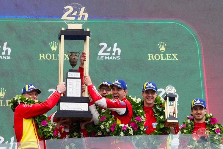 Il podio (Afp)