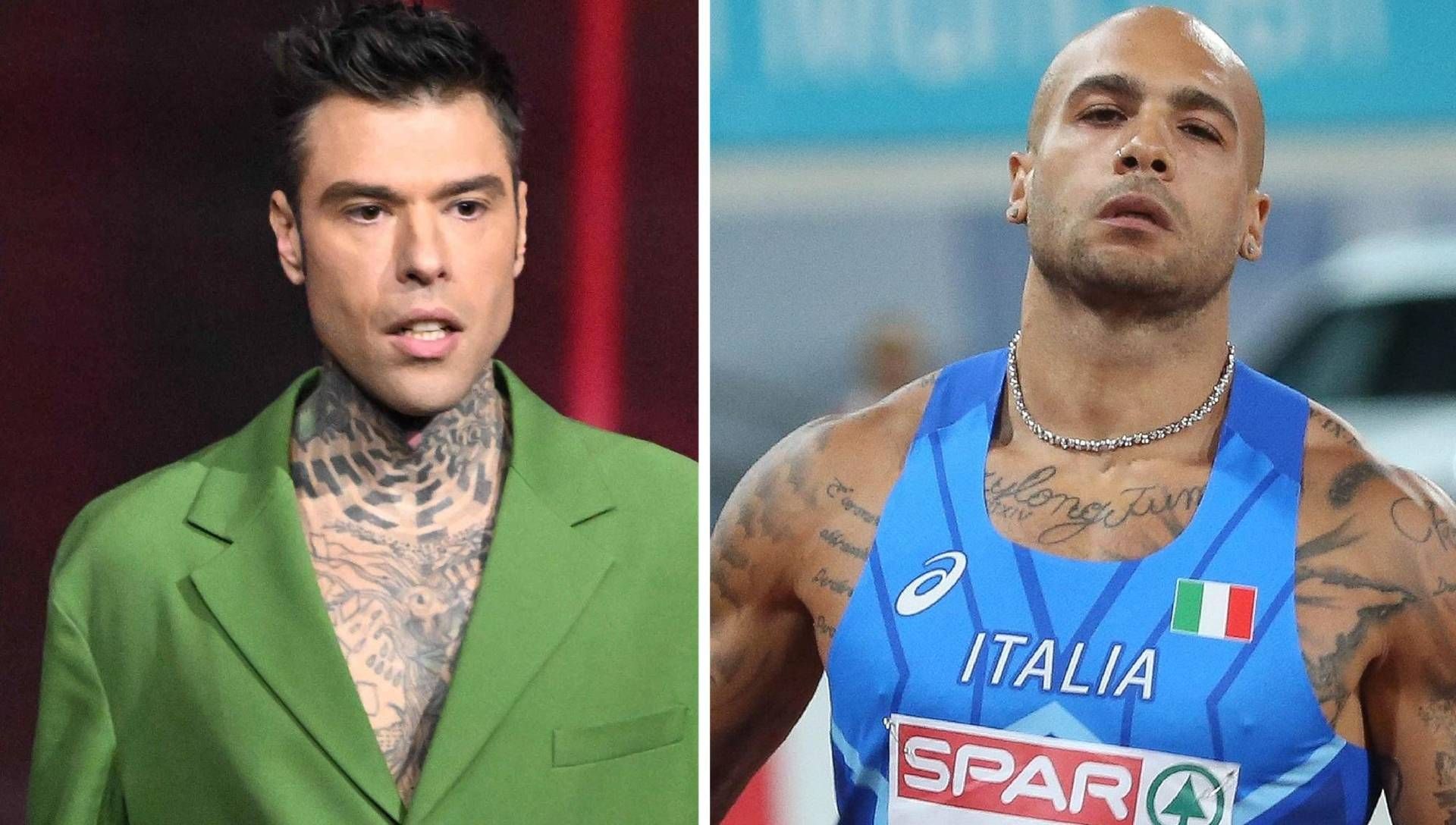 Fedez querela Marcell Jacobs - campione rischia processo per diffamazione