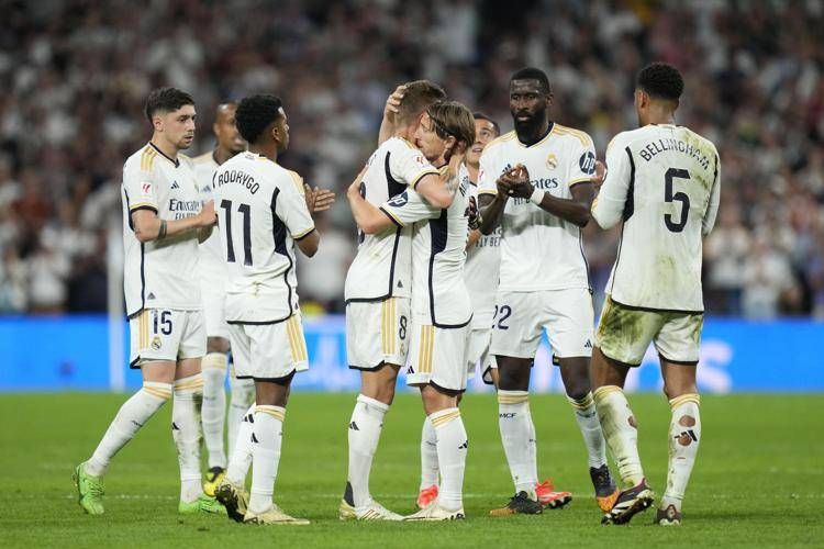 Giocatori del Real Madrid - (Fotogramma)