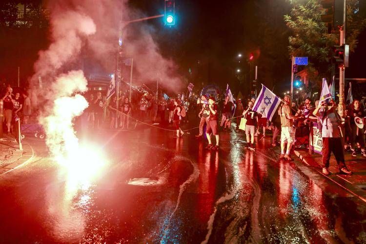 Proteste a Gerusalemme (Afp)