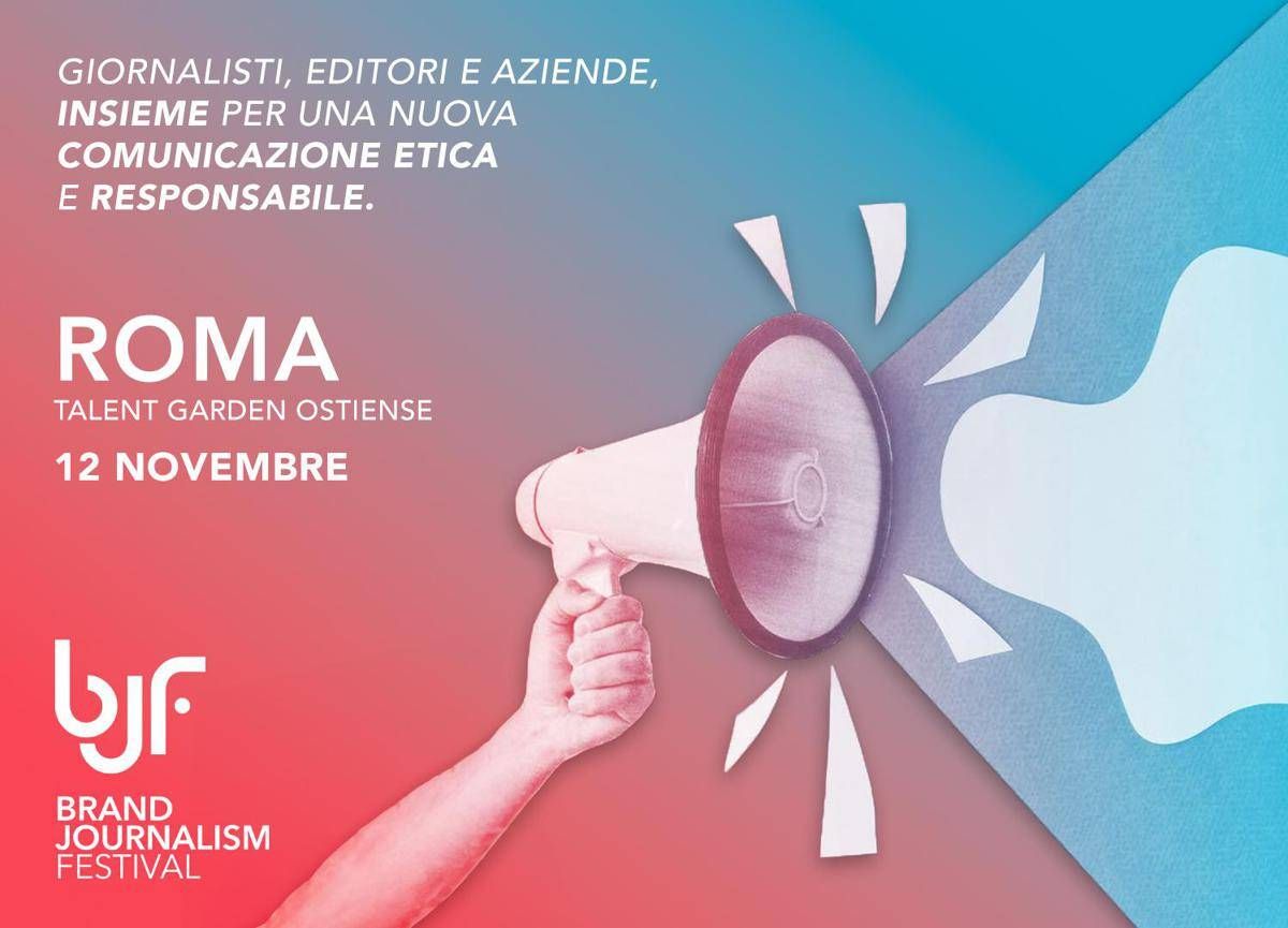 Brand Journalism Festival, giornalisti ed editori a confronto