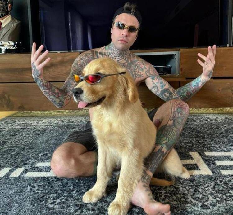 Fedez e il sosia di Paloma