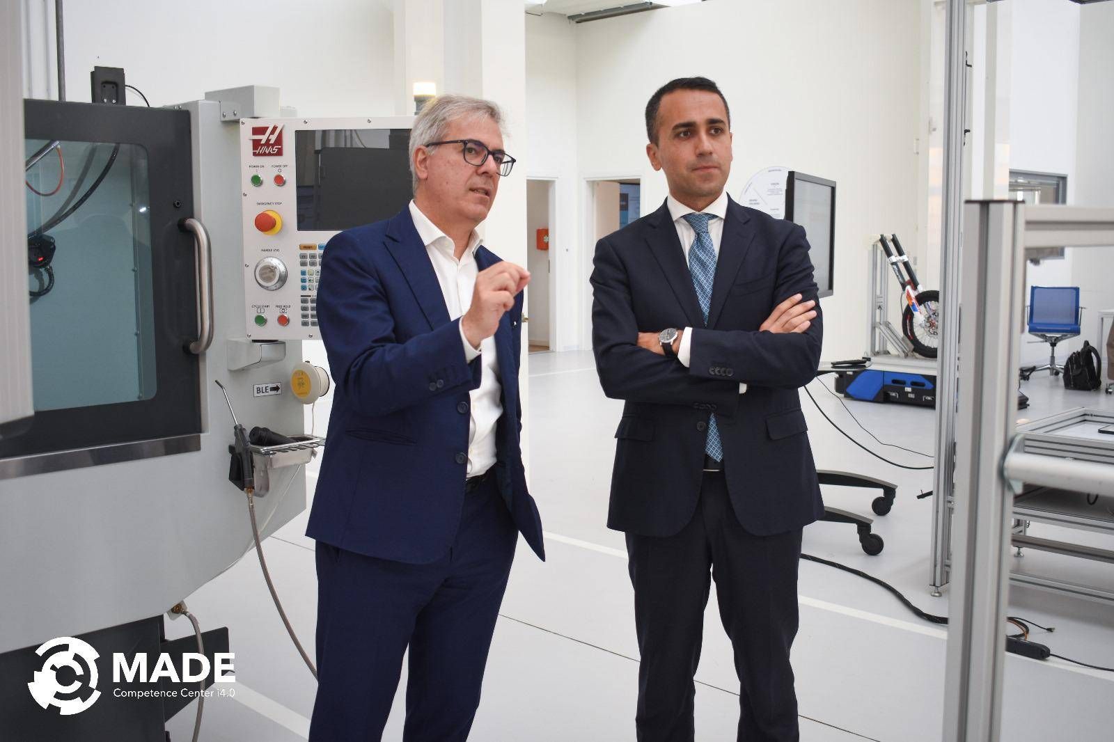 Di Maio, 'Körfez'deki Avrupa üretimine büyük ilgi' gösteren Made 4.0'ı ziyaret etti