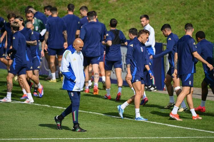 Spalletti con la nazionale  - (Afp)