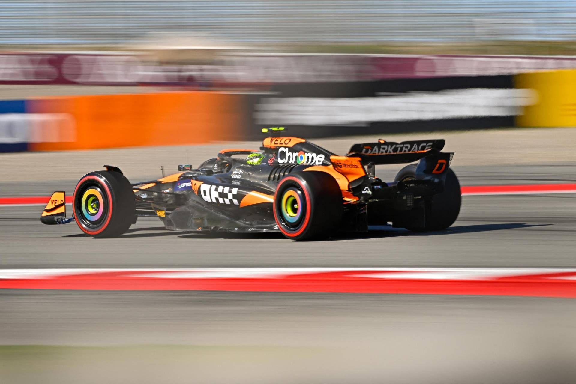 Gp Spagna - Norris in pole e Ferrari in terza fila