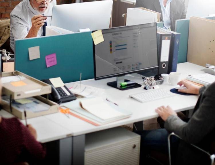 Lavoratori in ufficio