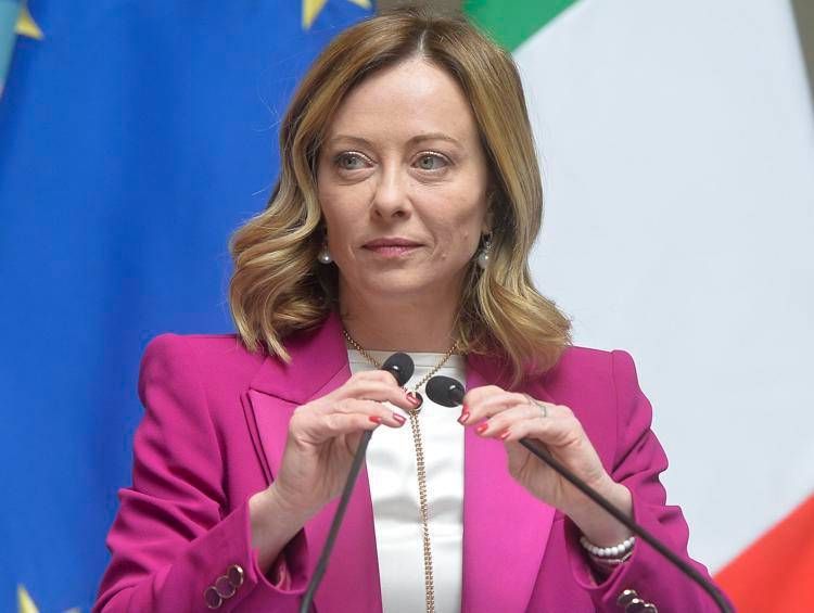 Giorgia Meloni (Afp)