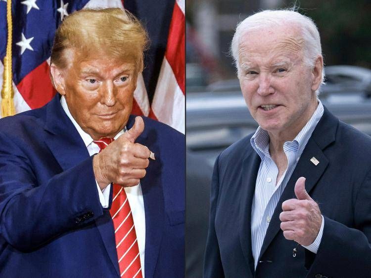 Trump e Biden