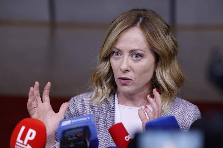 Giorgia Meloni - Afp