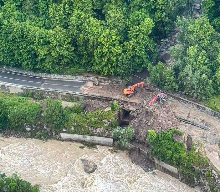 Maltempo - pioggia e frane in Piemonte e Valle d
