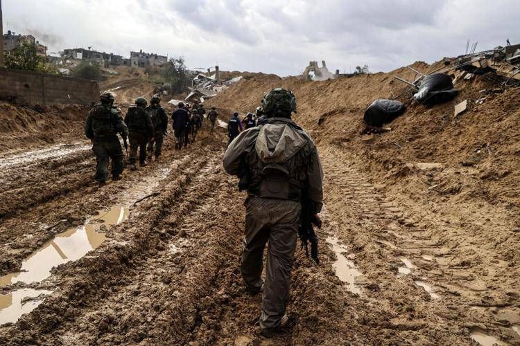 Soldati delle Idf israeliane a Gaza - Afp
