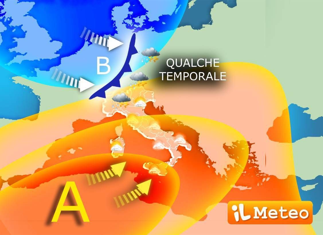 Meteo weekend tra sole e qualche temporale - poi torna il grande caldo africano