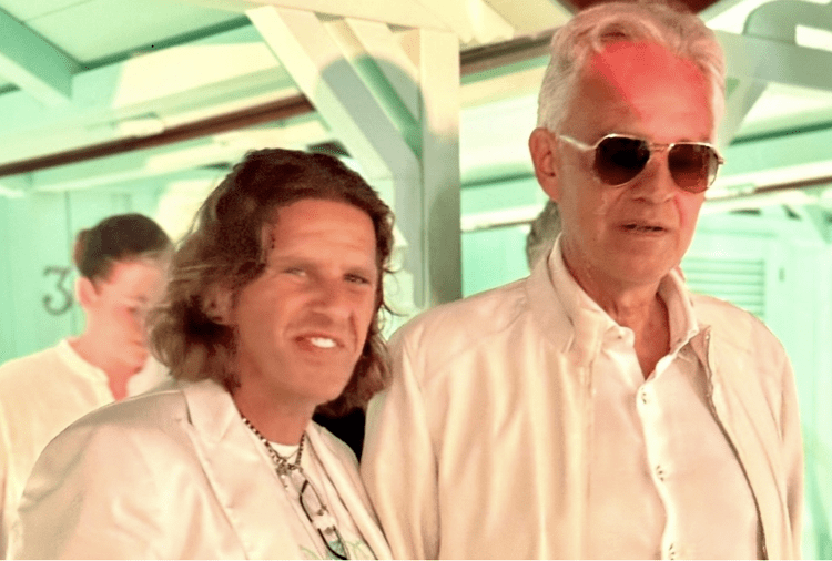 Benito Macerata e Andrea Bocelli