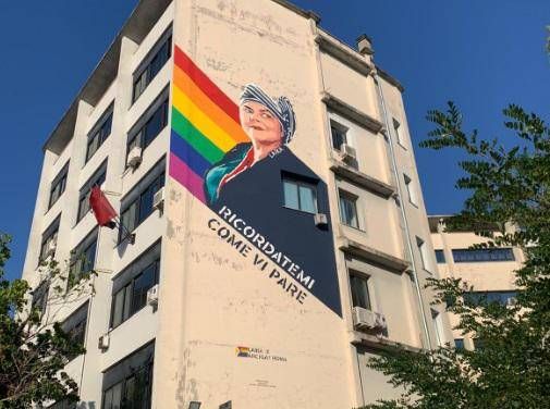 Michela Murgia - inaugurato murale a Roma