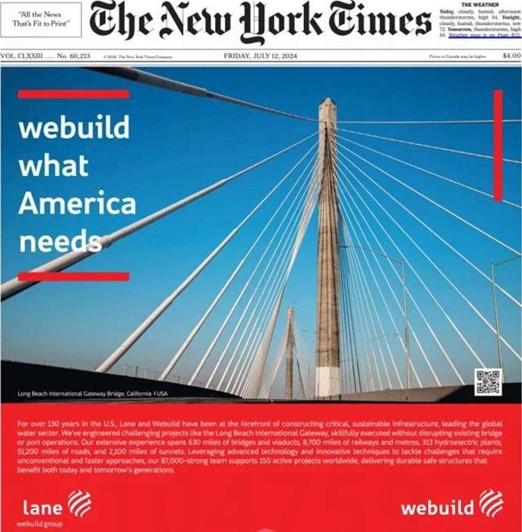 Webuild, Pietro Salini: 