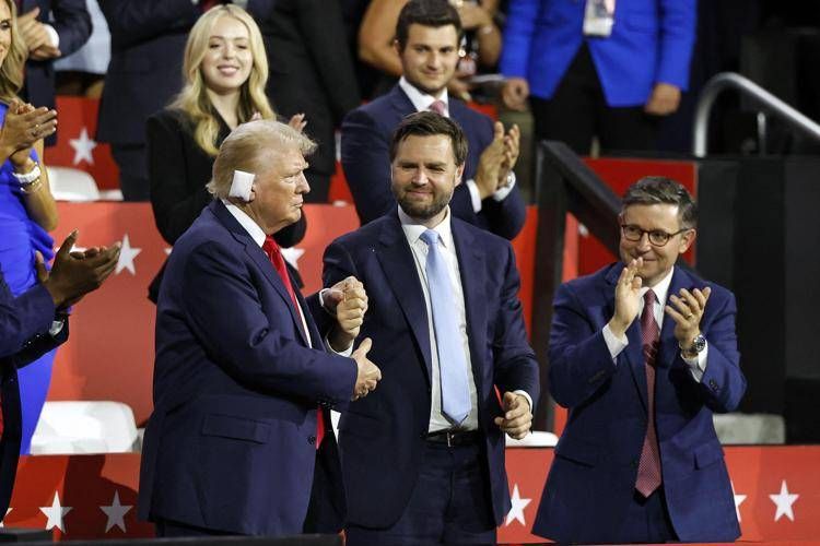 Donald Trump e JD Vance (Afp)