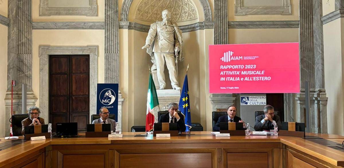 Presentato a Roma il rapporto Aiam sulle attività musicali