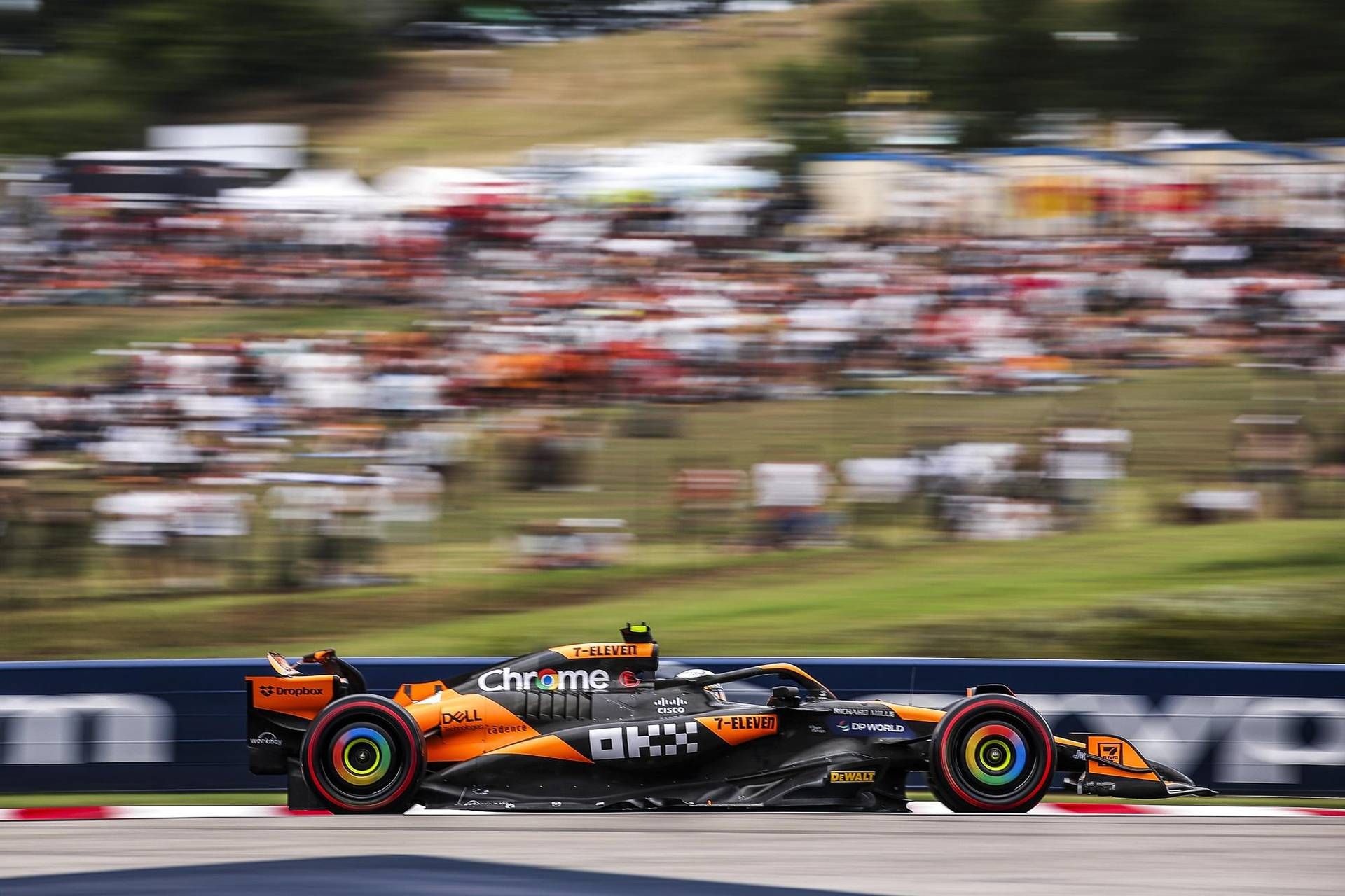 Gp Ungheria - le terze libere a Norris - Ferrari lontane