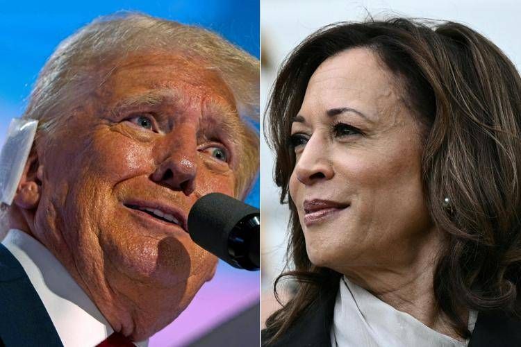 Trump e Harris