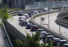 Coda in autostrada - Fotogramma