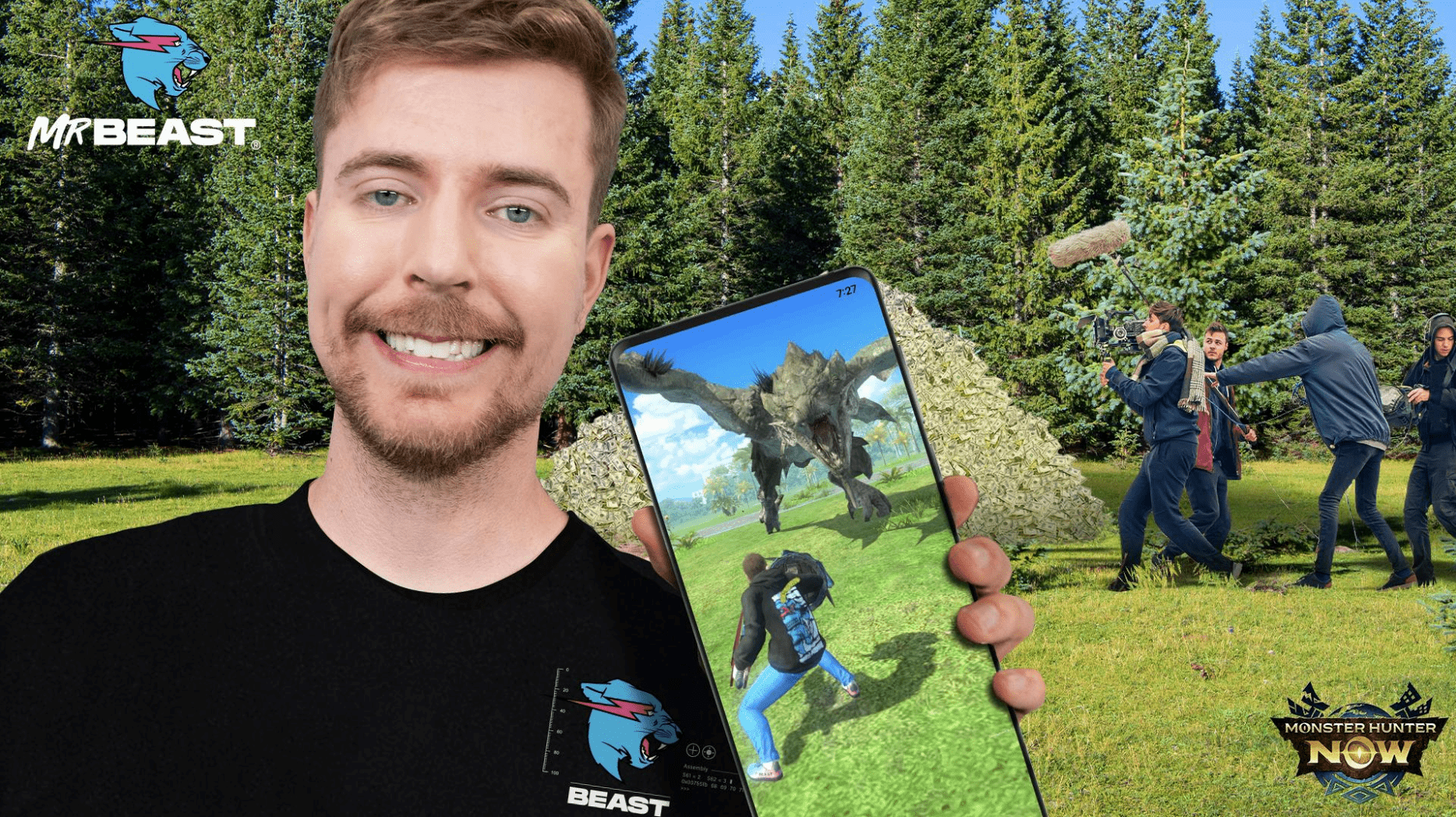 Niantic ve MrBeast, Monster Hunter Now İşbirliğini Duyurdu