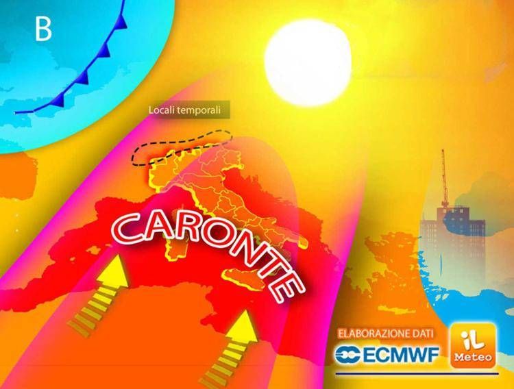 Caronte infiamma l’Italia, è il weekend più caldo del 2024: il meteo