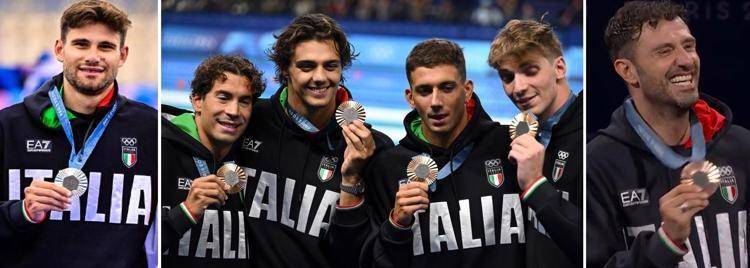 Ganna, la staffetta 4x100 e Samele