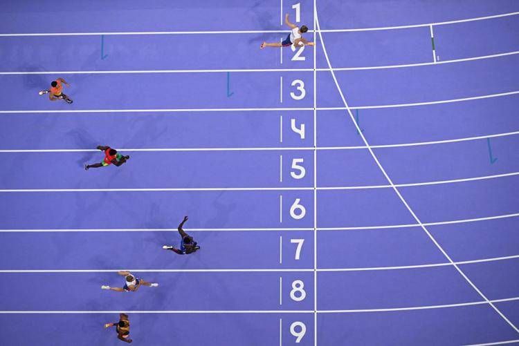 Una gara alle Olimpiadi di Parigi 2024