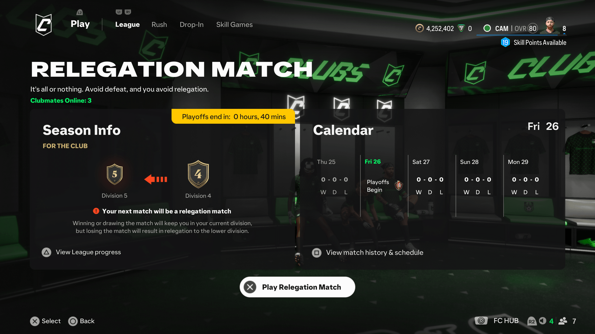 relegation battle