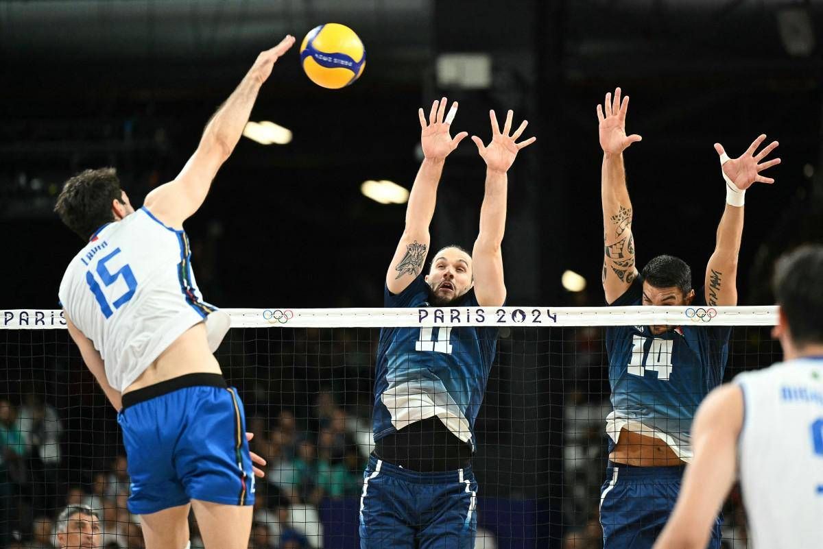Parigi 2024 - Francia-Italia 3-0: azzurri pallavolo k -o - in semifinale