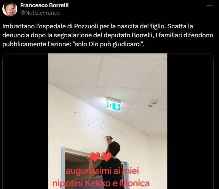 pozzuoli imbrattano pozzuoli imbrattano