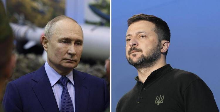 Vladimir Putin e Volodymyr Zelensky - Afp /Fotogramma Ipa